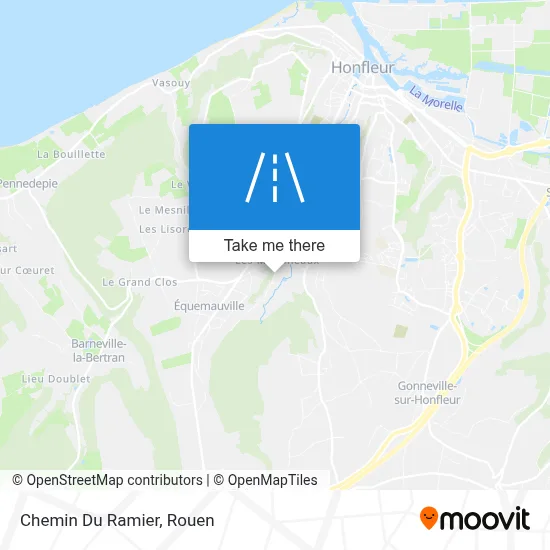 Mapa Chemin Du Ramier