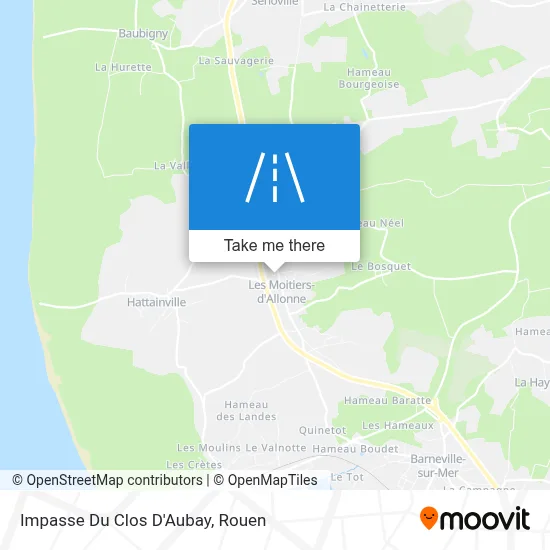 Impasse Du Clos D'Aubay map