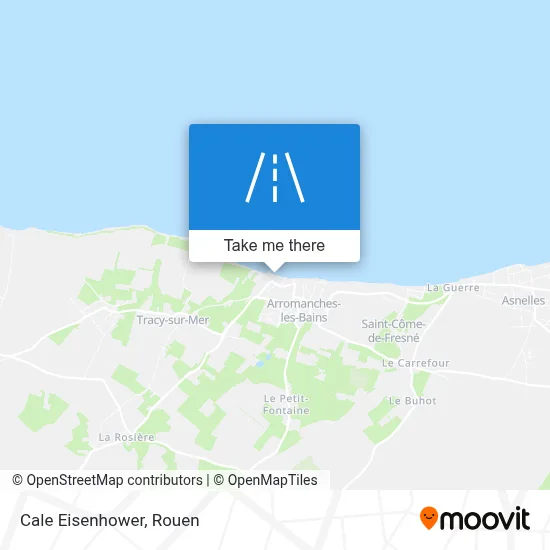 Cale Eisenhower map