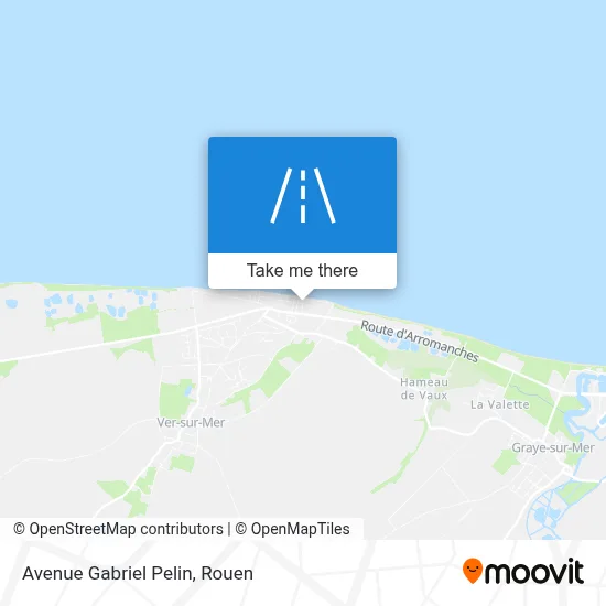 Avenue Gabriel Pelin map