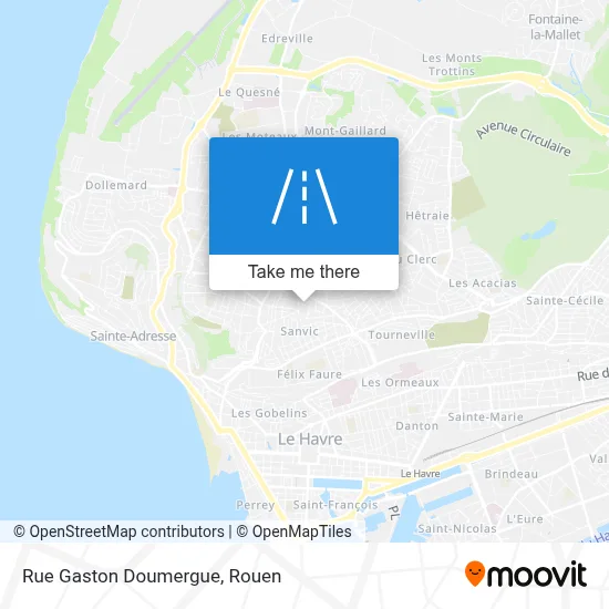 Rue Gaston Doumergue map