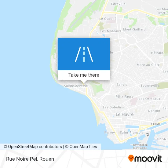 Rue Noire Pel map