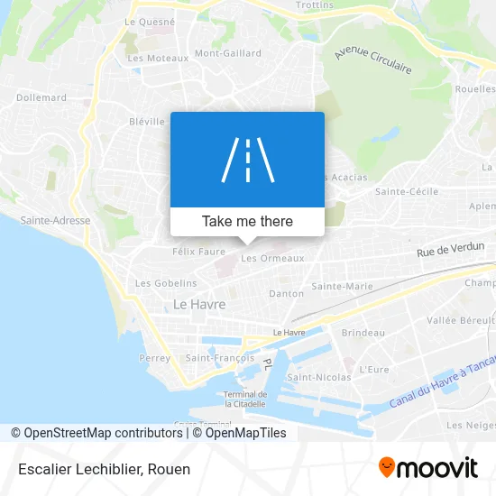 Escalier Lechiblier map