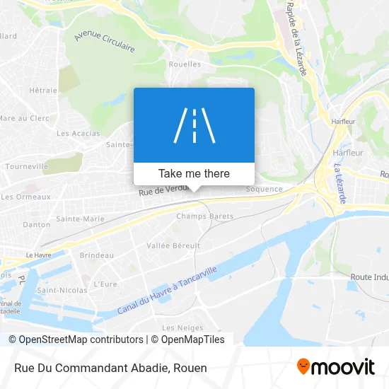 Rue Du Commandant Abadie map