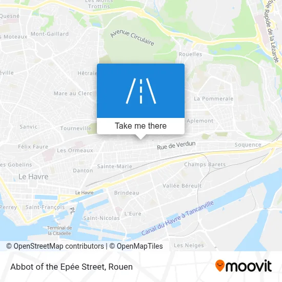 Rue De L'Abbé De L'Epée map