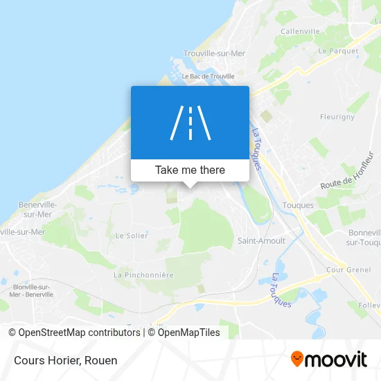 Mapa Cours Horier