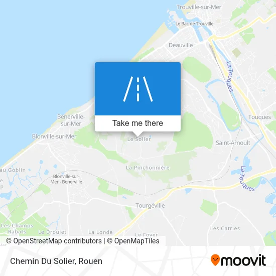 Mapa Chemin Du Solier