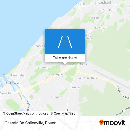 Chemin De Callenville map