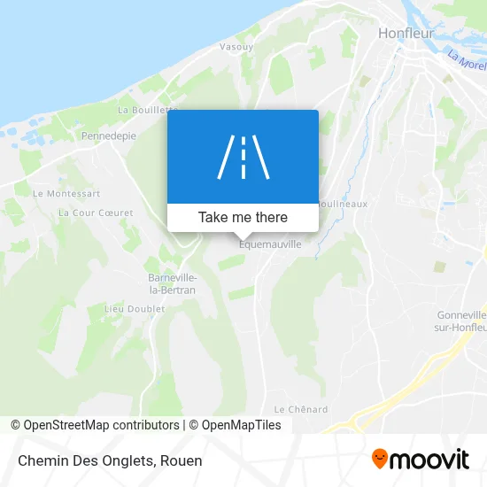 Chemin Des Onglets map