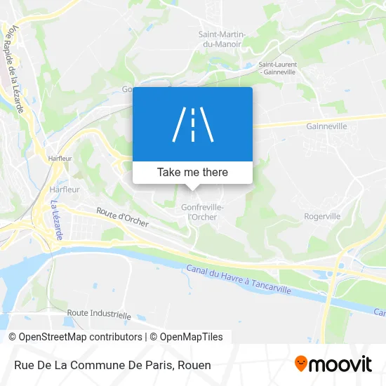 Rue De La Commune De Paris map