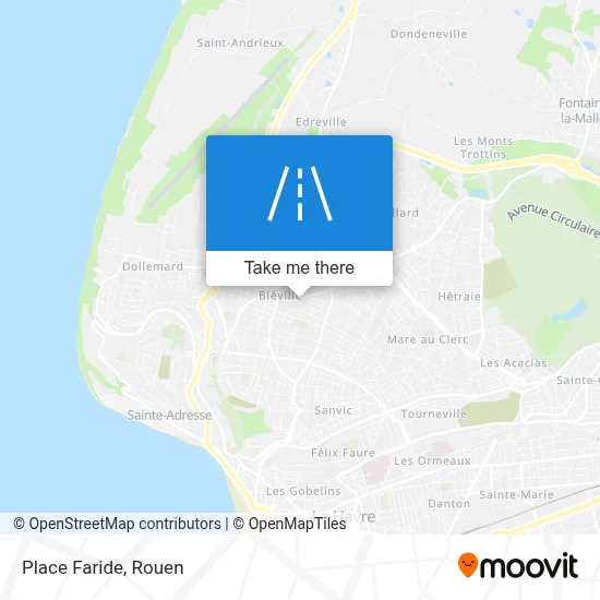 Place Faride map