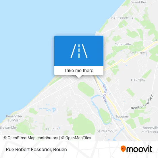 Rue Robert Fossorier map