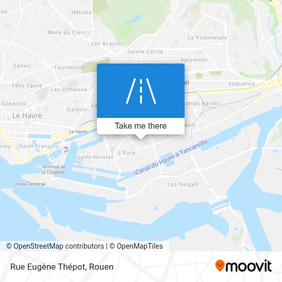 Rue Eugène Thépot map