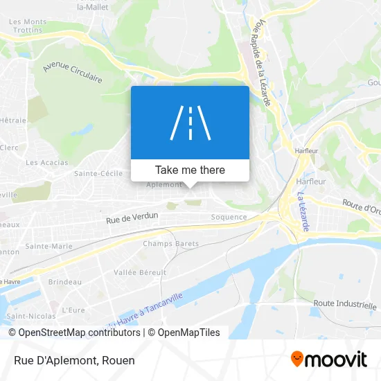 Rue D'Aplemont map