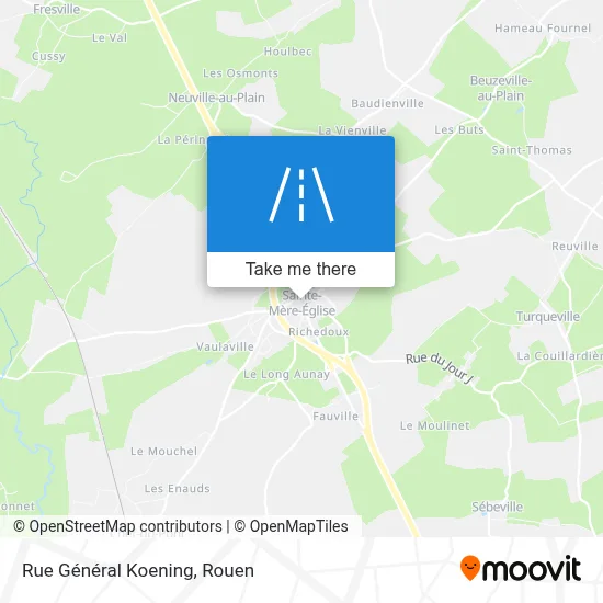 Rue Général Koening map