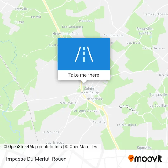 Mapa Impasse Du Merlut