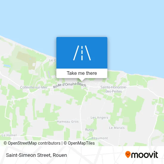 Rue Saint-Siméon map