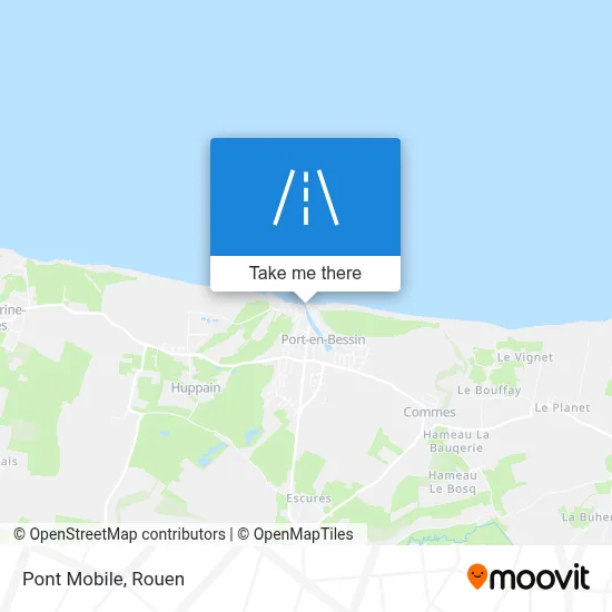 Pont Mobile map