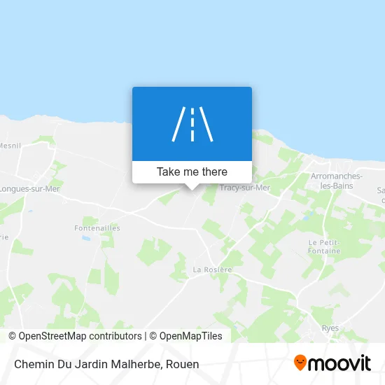 Chemin Du Jardin Malherbe map