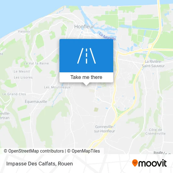 Impasse Des Calfats map