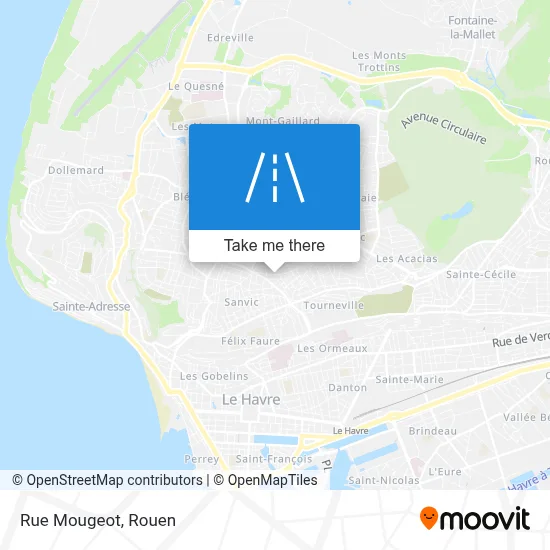 Rue Mougeot map