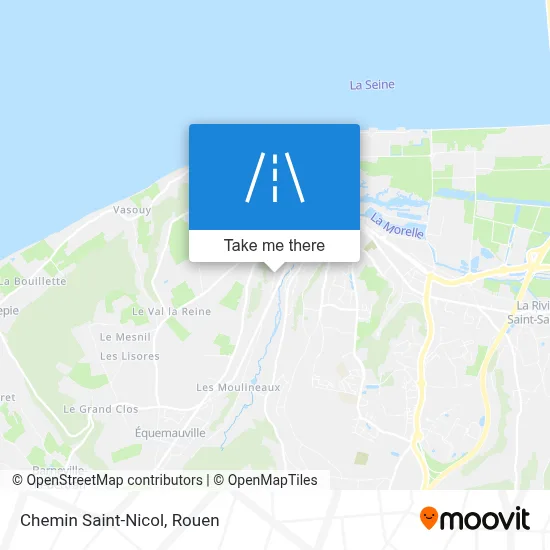 Chemin Saint-Nicol map