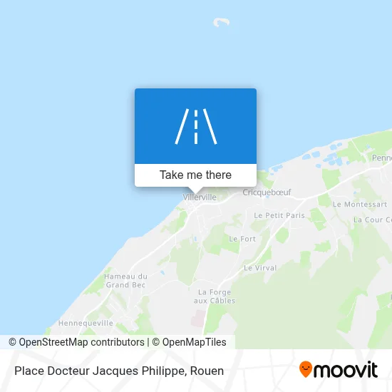 Place Docteur Jacques Philippe map