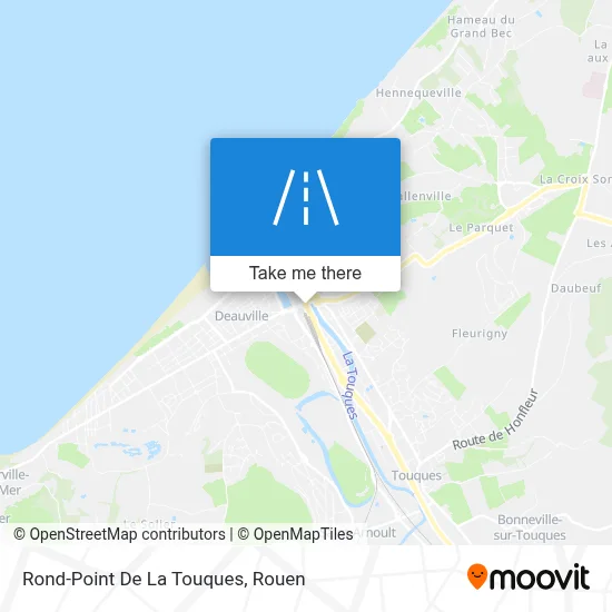Rond-Point De La Touques map
