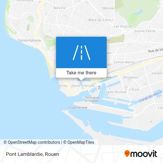 Pont Lamblardie map