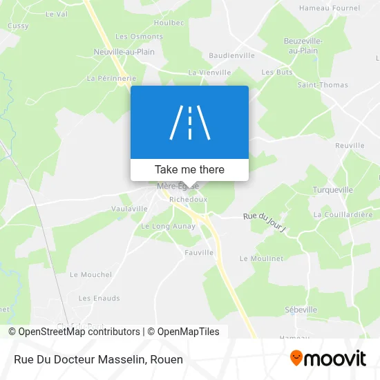 Mapa Rue Du Docteur Masselin