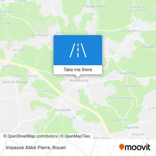 Impasse Abbé Pierre map