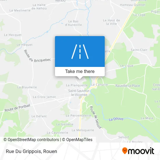 Rue Du Grippois map