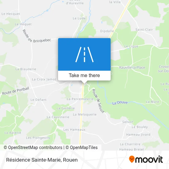 Résidence Sainte-Marie map