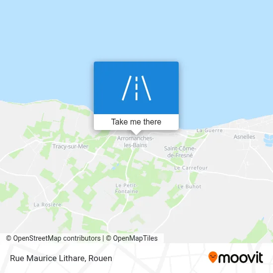 Rue Maurice Lithare map