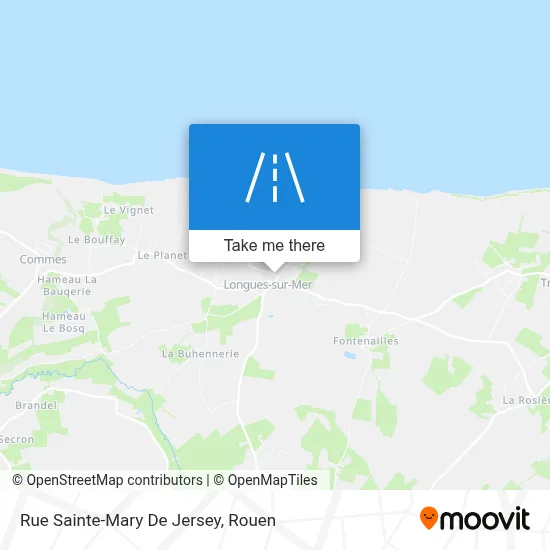 Rue Sainte-Mary De Jersey map