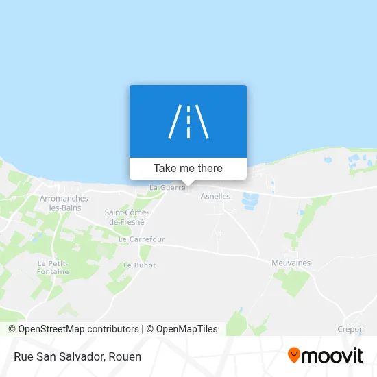 Rue San Salvador map