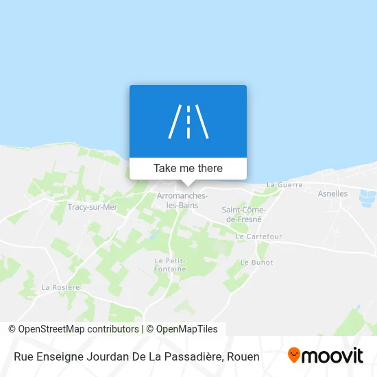 Rue Enseigne Jourdan De La Passadière map