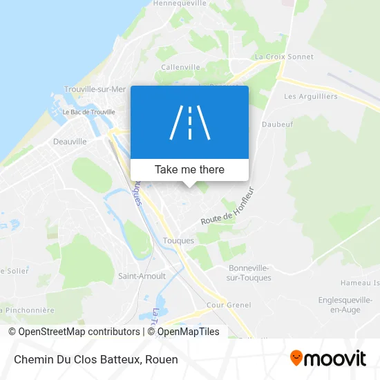 Chemin Du Clos Batteux map