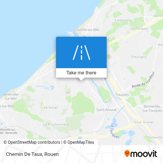 Chemin De Taux map