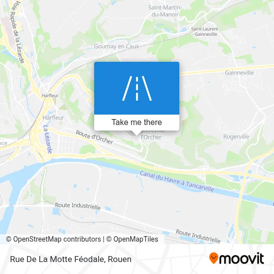 Rue De La Motte Féodale map