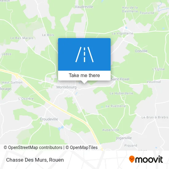 Chasse Des Murs map
