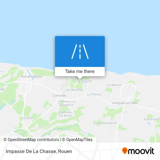 Impasse De La Chasse map