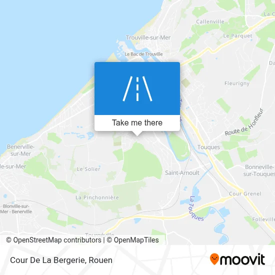 Cour De La Bergerie map