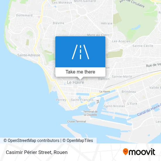 Rue Casimir Périer map