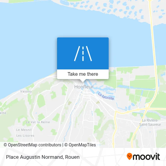 Place Augustin Normand map