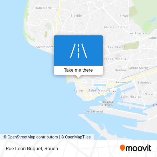Rue Léon Buquet map