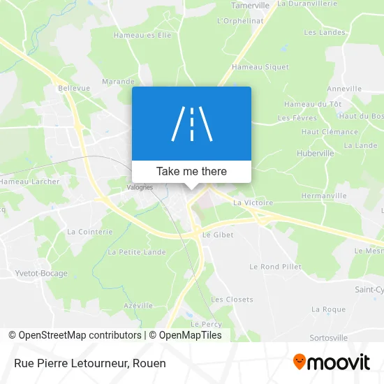 Rue Pierre Letourneur map