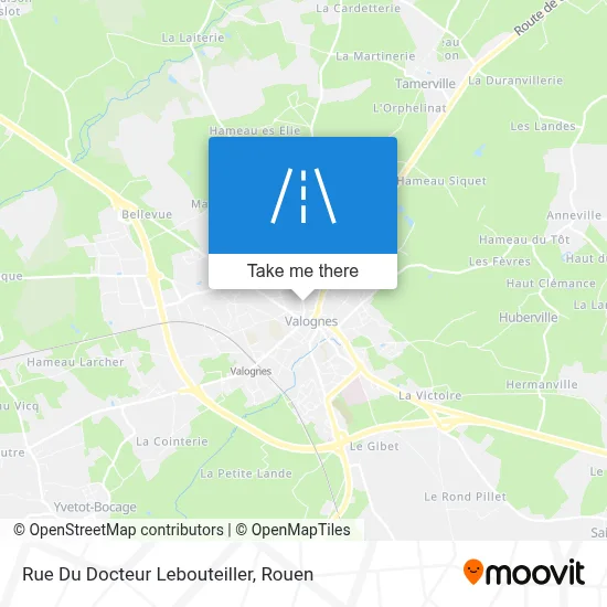 Rue Du Docteur Lebouteiller map