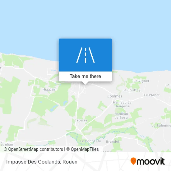 Impasse Des Goelands map
