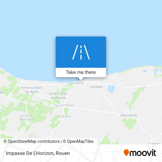 Impasse De L'Horizon map